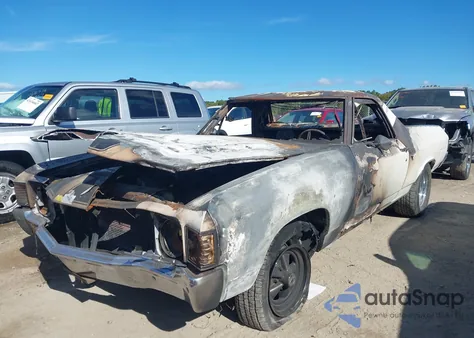 1972 Chevrolet El Camino из США, поврежденный, VIN 1C08D2B677680